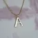 Pingente Letra Inicial Nome