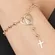 Pulseira Terço Bolinhas Delicadas