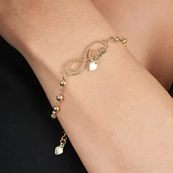 Pulseira Infinito Love