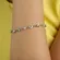 Pulseira Olho Grego Azul Claro