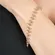 Pulseira Filetes de Bolinhas Lisas