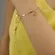 Pulseira Pingentes Lua e Estrela