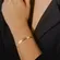 Pulseira Folhinhas Lisas