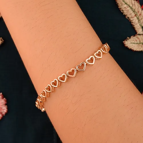 Pulseira Fita Coração Liso