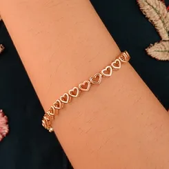 Pulseira Fita Coração Liso