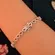 Pulseira Fita Coração Liso
