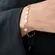 Pulseira Corações Lisos Banhado a Ouro 18 k