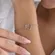 Pulseira Coração Liso Vazado