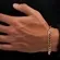 Pulseira Masculina Groumet 6 mm Banhado a Ouro 18k