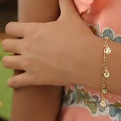 Pulseira Infantil Conchinhas