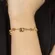 Pulseira Infantil Elefantinhos e Cristais