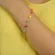 Pulseira Infantil Bolinhas Coloridas