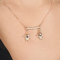 Colar Gancheira Amor Eterno