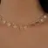 Choker Filetes Rosinhas Vazadas