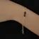 Pulseira Duas Gotas Zircônia Regulável