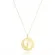 Colar Pezinho Amor Infinito Banhado a Ouro 18 k
