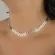Colar Choker Folhinhas Banhado a Ouro 18 k