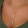 Colar Crucifixo Cravejado