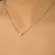 Colar com Pingente de Coração PP Cravejado com Zircônias Banhado a Ouro 18k