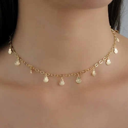 Choker Conchinhas