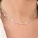 Colar Choker Cruzinhas Banhado a Ouro 18 k