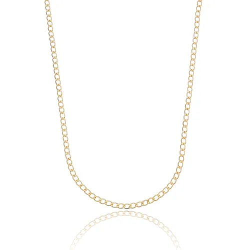 Corrente Masculina Groumet 2 mm Banhado a Ouro 18 k