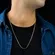 Corrente Masculina Groumet 2 mm Banhado a Ouro 18 k