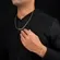 Corrente Masculina Groumet 3,5 mm Banhado a Ouro 18k
