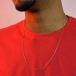 Corrente Masculina Cordão Fino