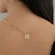 Escapulário Unissex Nossa Senhora Nazaré e Sagrado Coração de Jesus Banhado a Ouro 18 k