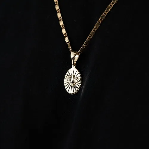 Pingente Oval Divino