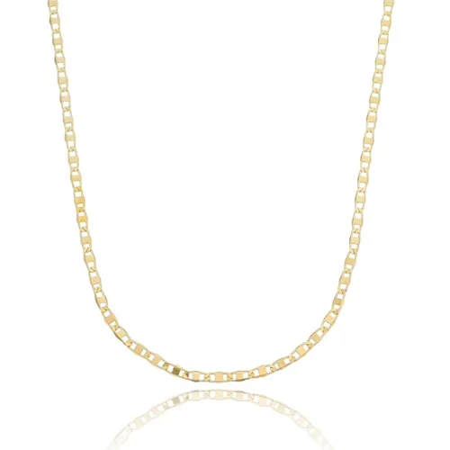 Corrente Piastrine 2,5 MM Banhado a Ouro 18k