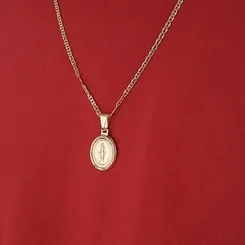 Pingente Oval Nossa Senhora das Graças