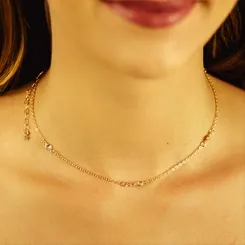 Choker Ponto de Luz Cristal