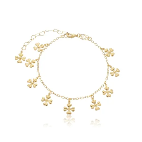 Pulseira Florzinha 4 Pétalas