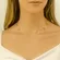 Colar Choker Corações Vazados e Lisos Banhado a Ouro 18K