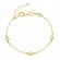 Pulseira Cristal Oval Pedra da Lua