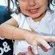 Pulseira Infantil Corrente Mini Corações