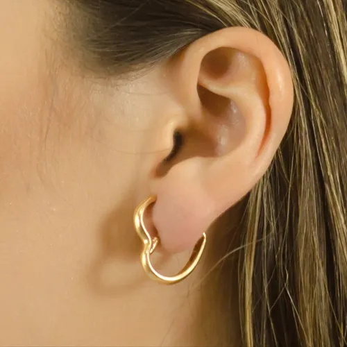 Brinco Earhook Coração M