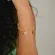 Pulseira Dupla Olho Grego e Sorte
