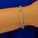 Pulseira Cristal Oval