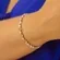 Pulseira Cristal Oval