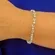 Pulseira Cristal Oval