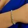 Pulseira Cristal Oval