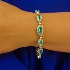 Pulseira Cristal Gota