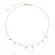 Colar Choker Canutilhos e Cristais Coloridos