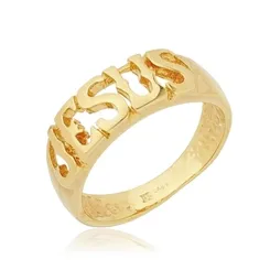 Anel Jesus Vazado