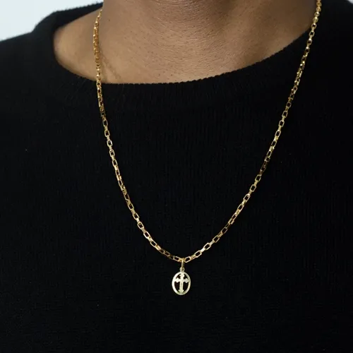 Pingente Círculo Crucifixo