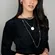 Colar Choker Groumet Entrelaçada