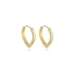 Argola Articulada Oval Pontiaguda